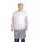 ComFort - Bezoekersjas | XL | drukknoop | PP | wit | 50 stuks