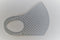 Comfort Face Mask grijs studs zilver 100% katoen - Mondmasker - Mondkapje - Herbruikbaar & wasbaar - UV protection - studs zilver