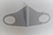 Comfort Face Mask grijs studs zilver 100% katoen - Mondmasker - Mondkapje - Herbruikbaar & wasbaar - UV protection - studs zilver