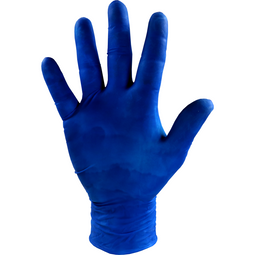 ComFort - Handschoen | Latex | ongepoederd | M | 5.8gr | blauw | 100 stuks