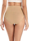 Comfortabel Damesondergoed met Hoge Taille - Zachte Katoenmix, Ademend Multipack van 4 - XL