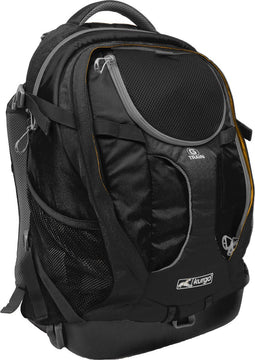 Comfortabele Hondenrugzak voor Kleine honden met diverse opbergvakken - Voor honden tot 11 kg - Kurgo G-train K9 - Rood of Zwart - 33x53x25cm - Kurgo - G-Train K9 Pack - Black