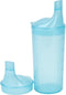 Comforthulpmiddelen Drinkbekerset met lange tuitdeksels - blauw