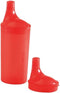 Comforthulpmiddelen Drinkbekerset met lange tuitdeksels - rood