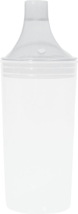 Comforthulpmiddelen Drinkbekerset met lange tuitdeksels - transparant
