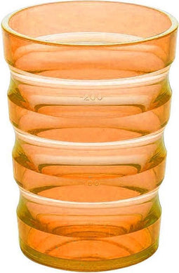 Comforthulpmiddelen Ribbelbeker Sure Grip - oranje