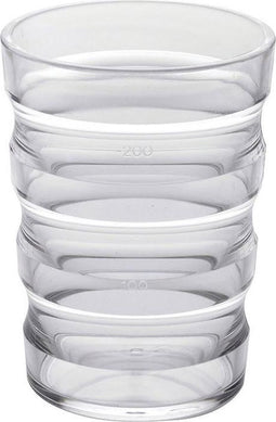 Comforthulpmiddelen Ribbelbeker Sure Grip - transparant