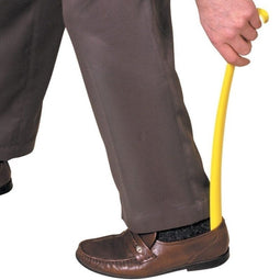 Comforthulpmiddelen Schoenlepel plastic met haak