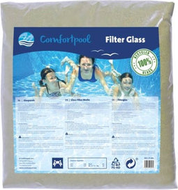 Comfortpool filterglas | Duurzame zwembadfiltratie | Voor zandfilterpomp | 20 kg