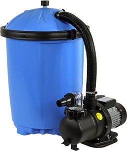Comfortpool Fuzzyclean 9500 Filterpomp | 7200 m3/u | Zwembadfilterpomp | Speciaal voor filterbollen | Zeer efficiënte waterfiltratie | Zelfaanzuigende pomp | Mét voorfilter | Eenvoudig aan te sluiten | Gemakkelijke, praktische bediening