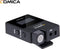 Comica BoomX-D D2 draadloze microfoon-set met 2 zenders en ontvanger — Geschikt voor o.a. Canon, Nikon, Fujifilm, Sony, Panasonic camera en smartphone — Plug & Play interview microfoon — Draadloos bereik tot 50 meter — Complete set — Zwart