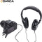 Comica BoomX-D D2 draadloze microfoon-set met 2 zenders en ontvanger — Geschikt voor o.a. Canon, Nikon, Fujifilm, Sony, Panasonic camera en smartphone — Plug & Play interview microfoon — Draadloos bereik tot 50 meter — Complete set — Zwart