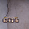 Como chandelier brass