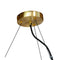 Como chandelier brass