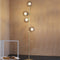 Como floor lamp brass