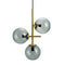 Como pendant brass