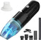 Compacte Draadloze Handstofzuiger - 4500PA Zuigkracht, Wasbaar HEPA-Filter, 4000mAh