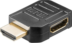 Compacte HDMI adapter - 90° haaks naar links - versie 1.4 (4K 30Hz)