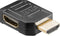 Compacte HDMI adapter - 90° haaks naar rechts - versie 1.4 (4K 30Hz)