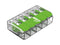 Compacte lasstekker 5 x 0,2 - 4 mm² voor alle draadtypes - groen