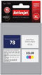 Compatibele inktcartridge Activejet AH-78N Cyaan/Magenta/Geel