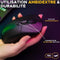 Competitieve gamingmuis - Bedraad of draadloos - The G-Lab - KULT-TITAN - RGB - 12000 DPI - Zwart
