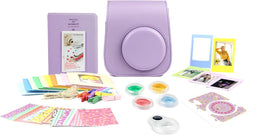 Complete Accessoires Set Geschikt voor Fujifilm Instax Mini 11 - Camera Hoesje met Filters, Fotoalbum en Meer - Paars