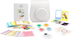 Complete Accessoires Set Geschikt voor Fujifilm Instax Mini 11 - Camera Tas met Filters, Fotoalbum en Meer - Wit