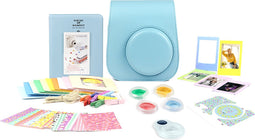 Complete Accessoires Set Geschikt voor Fujifilm Instax Mini 11 - Camera Tas met Filters, Fotoalbum en Meer - Blauw