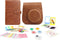 Complete Accessoires Set Geschikt voor Fujifilm Instax Mini 11 - Camera Tas met Filters, Fotoalbum en Meer - Bruin