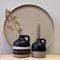 Complete cadeau set 2 kruiken met takje en kaars
