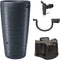Complete set Vaze - Regenton - 2-in-1 - 240 liter - Antraciet - Plantenbak - Bewatering - Tuinieren - Tuin - Moestuin