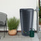 Complete set Vaze - Regenton - 2-in-1 - 240 liter - Antraciet - Plantenbak - Bewatering - Tuinieren - Tuin - Moestuin