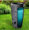 Complete set Wave - Regenton - 2-in-1 - 240 liter - Antraciet - Regenton Met Plantenbak - Voet - Vulautomaat - Kraan