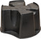 Complete set Wave - Regenton - 2-in-1 - 240 liter - Antraciet - Regenton Met Plantenbak - Voet - Vulautomaat - Kraan