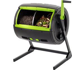Compost Tumbler - 245 liter - Handvat - Geurloos - Keuken en Tuinafval - Compost - Tuinieren - Molen