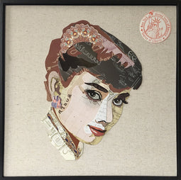 Lalee Avenue Paper Mural Actress 52cm x 52cm