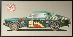 Lalee Avenue Paper mural racing car II 82cm x 42cm
