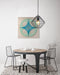 Lalee Avenue Thread mural Happiness 45cm x 45cm