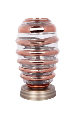 Lalee Avenue Table lamp Aladin II 710 champagne / copper