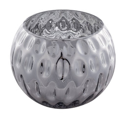 Lalee Avenue Glass vase Areca I 171 silver