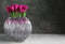 Lalee Avenue Glass vase Areca II 172 silver