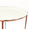 Lalee Avenue Side table Chloe 910 white / copper