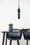 Lalee Avenue Vase Wanda 810 Petrol
