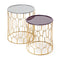 Lalee Avenue Side table set Timba 210 gray / plum