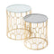 Lalee Avenue Side table set Timba 610 light gray / dark gray