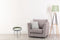 Lalee Avenue Side table Coal 410 Gray / Light Grey