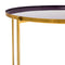 Lalee Avenue Side table Tessa 210 plum / purple