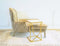 Lalee Avenue Set of 2 side tables Arctica 410 gold / marble