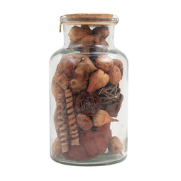 Lalee Avenue Decorative bottle Flora 110 light brown